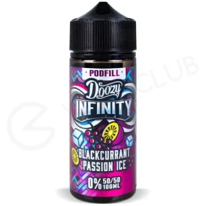 Blackcurrant Passion Ice 50VG Shortfill E-Liquid by Doozy Infinity 100ml