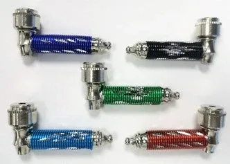 3" Metal Pipe With Diamond Cuts