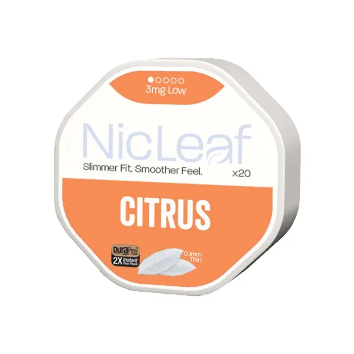 Citrus Nic Leaf Nicotine Pouches