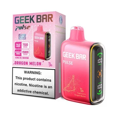 GEEK BAR PULSE 5% NIC 15000 PUFFS VAPE (DRAGON MELON)