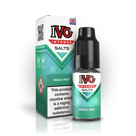 IVG Nic Salt Intense 10ml Eliquid - Fresh Mint