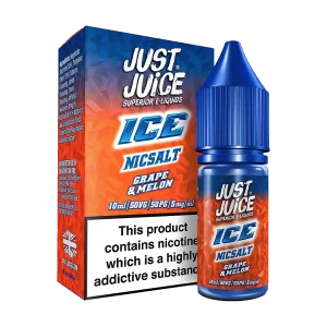 Grape & Melon Ice Nic Salt by Just Juice