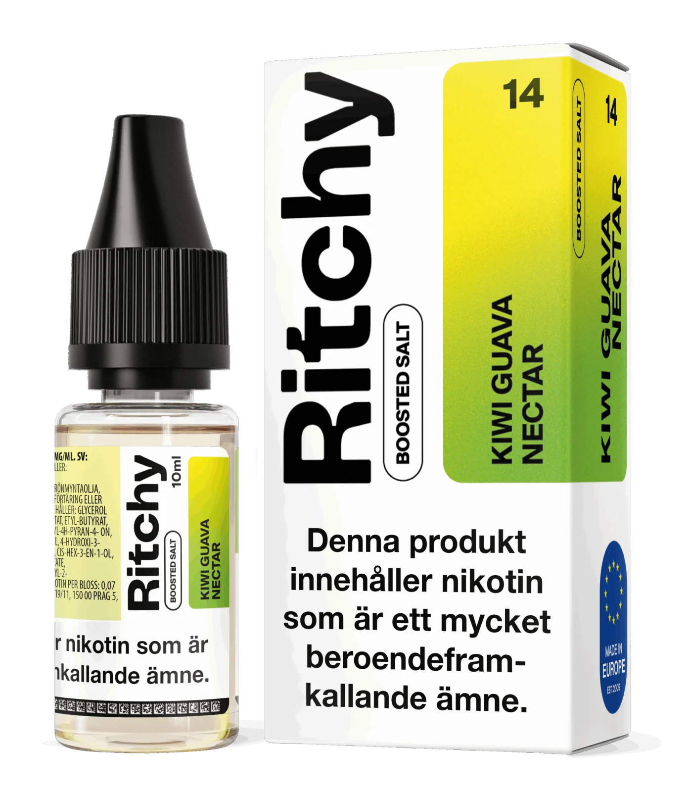 Ritchy Salt – Kiwi Guava Nectar (10 ml, 14 mg Nikotinsalt)
