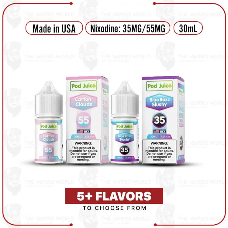 Pod Juice Nixodine 30ml Salt E-Juice