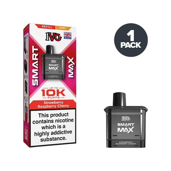 Strawberry Raspberry Cherry IVG Smart Max Refill Pack