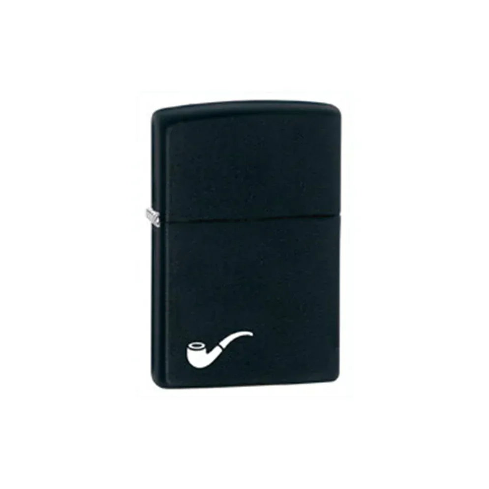 Zippo Lighter - Black Matte Pipe LT - Image 2