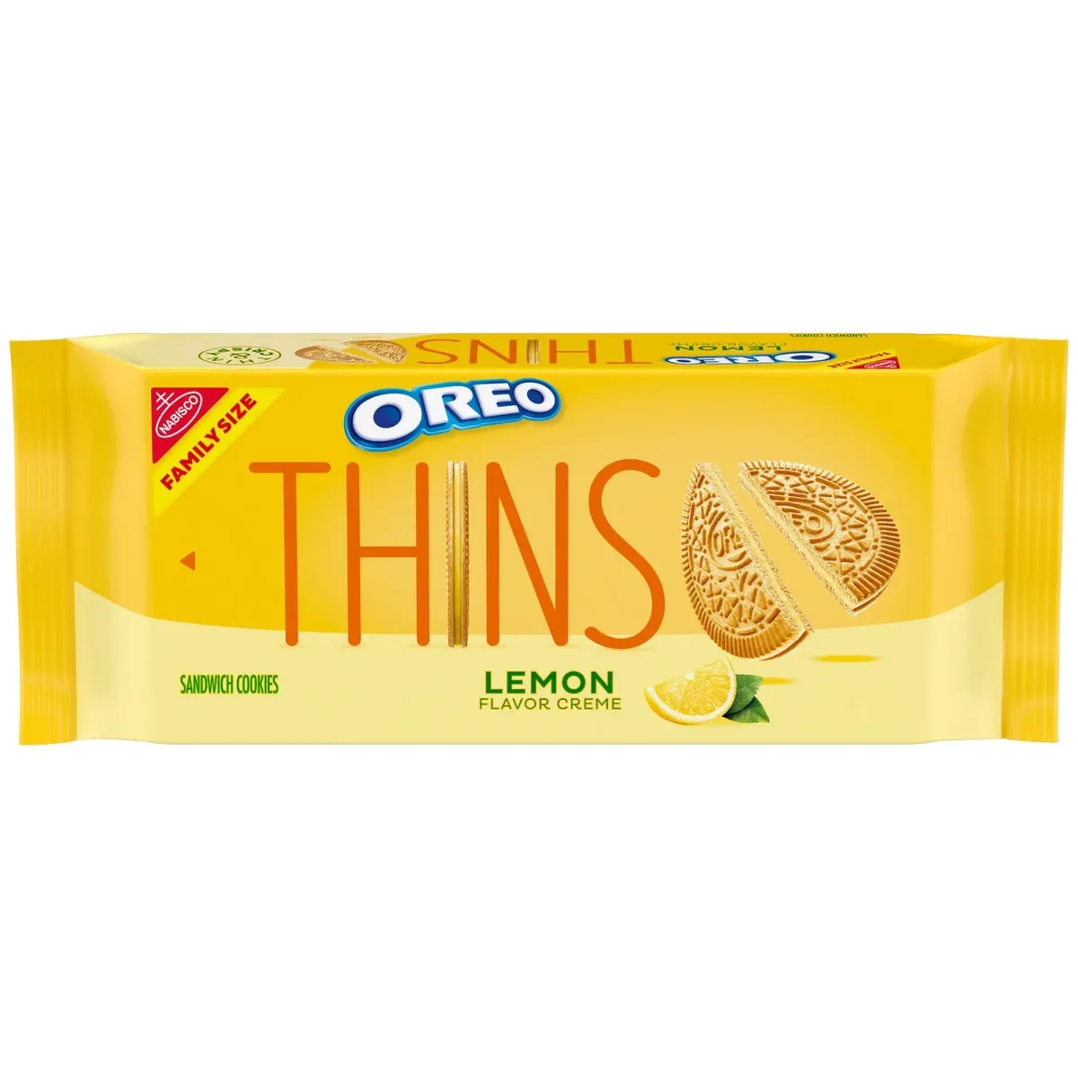Oreo Thins Lemon Family Size 334g