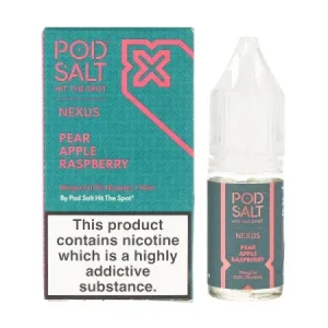 Pod Salt Nexus Pear Apple Raspberry 10ml Nic Salt Eliquid