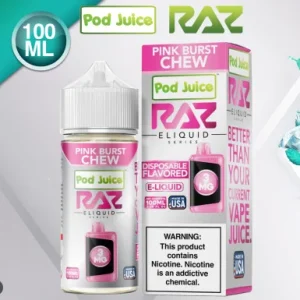 POD JUICE X RAZ NICOTINE E-LIQUID 100ML