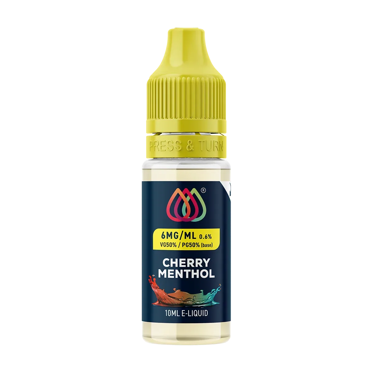 Cherry Menthol E-Liquid by Aquavape - 10ml - Image 2
