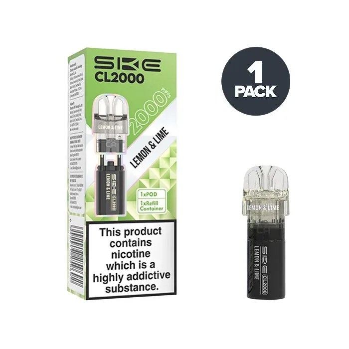 Lemon & Lime SKE CL2000 Prefilled Pods