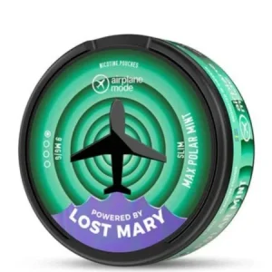 Lost Mary Airplane Mode Nicotine Pouches - Max Polar Mint