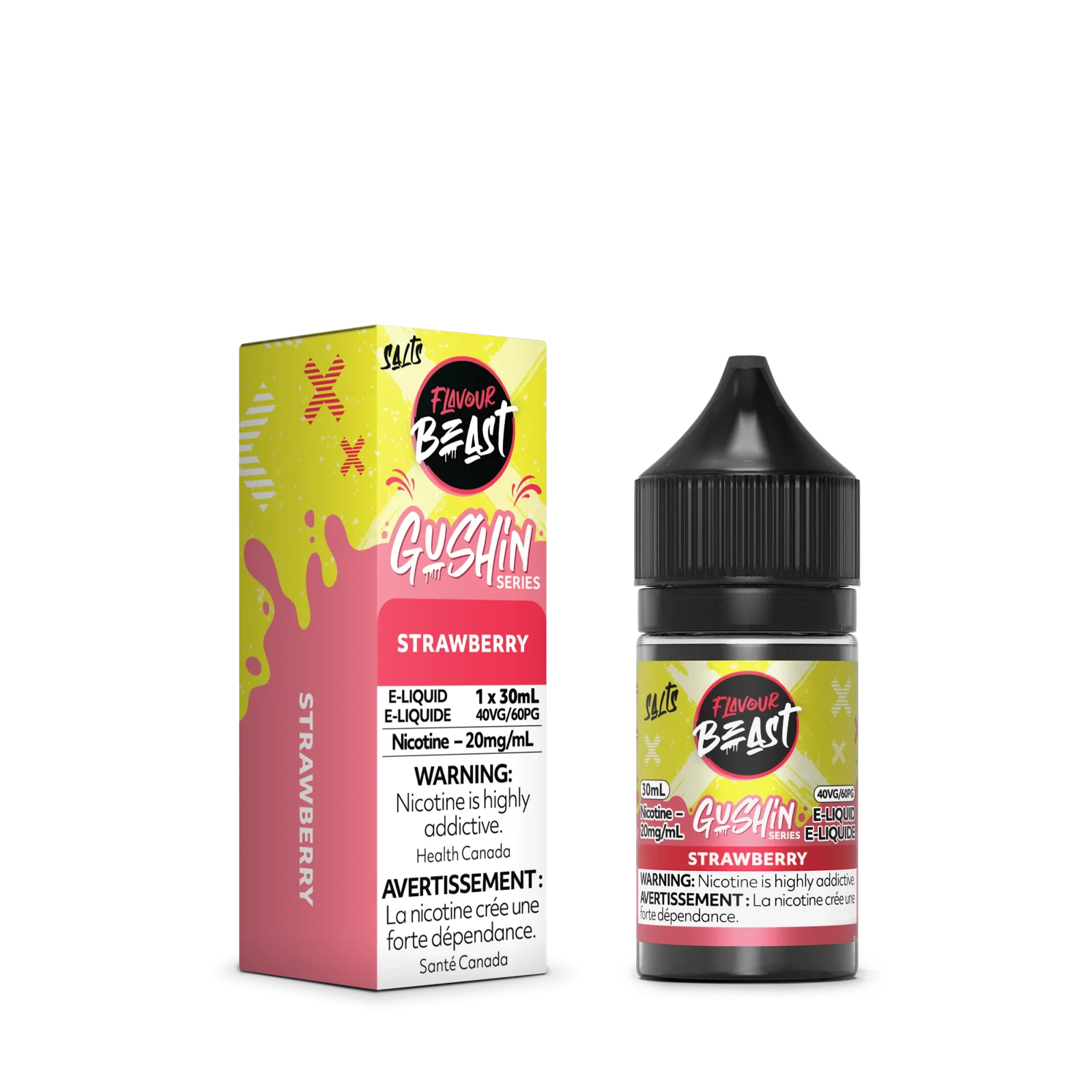 Flavour Beast Gushin Strawberry 20mg 30ml