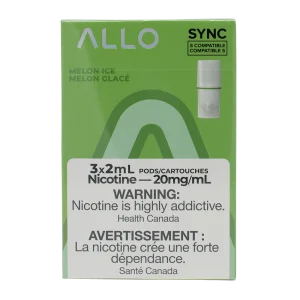 Allo Sync Pod Melon Ice 20mg 3/Pk