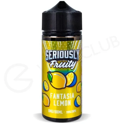 Fantasia Lemon Shortfill E-Liquid by Seriously Fruity 100ml