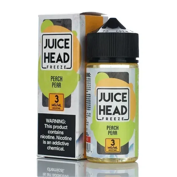 Juice Head Freeze E-Liquid - Peach Pear Freeze - 100ml