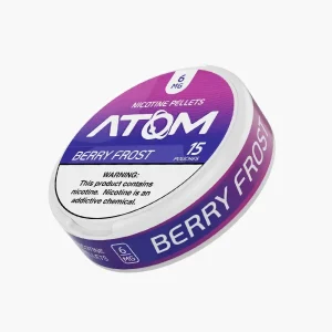 Atom Nicotine Pouches - Tobacco-Free, 6mg, Pellet Technology