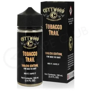 Tobacco Trail Shortfill E-Liquid by Cuttwood 100ml