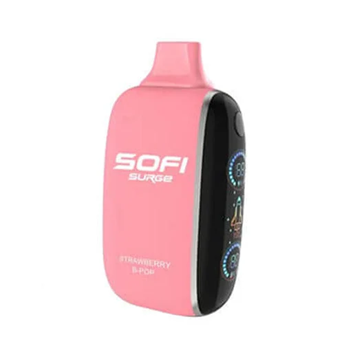 SOFI Surge Strawberry B-Pop 25K ZERO Nicotine Disposable - Image 2