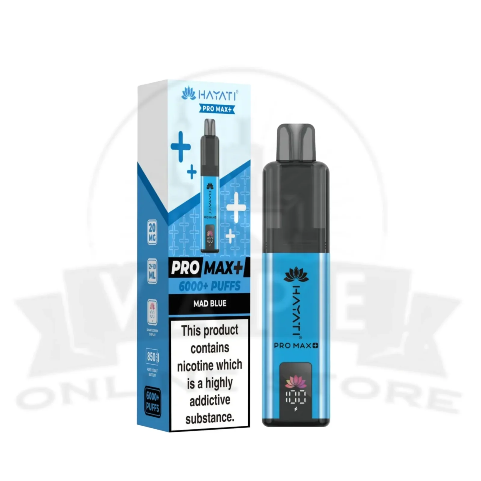 Mad Blue Hayati Pro Max Plus 6000 Puffs Pod Kit