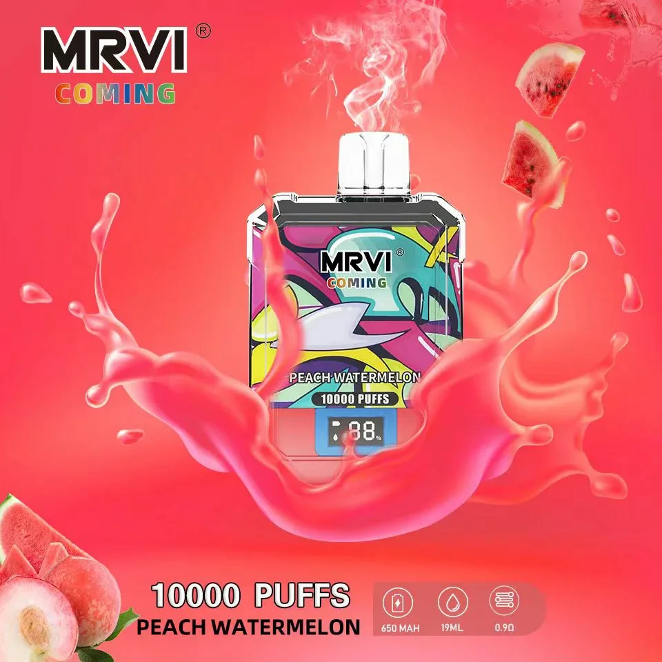 MRVI COMING 10000 Puffs Digital Screen Bulk Buy Rechargeable Disposable Vapes Wholesale - Image 2