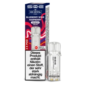 SKE Crystal Plus Prefilled Pods - Blueberry Sour Raspberry - Mr-Joy.com