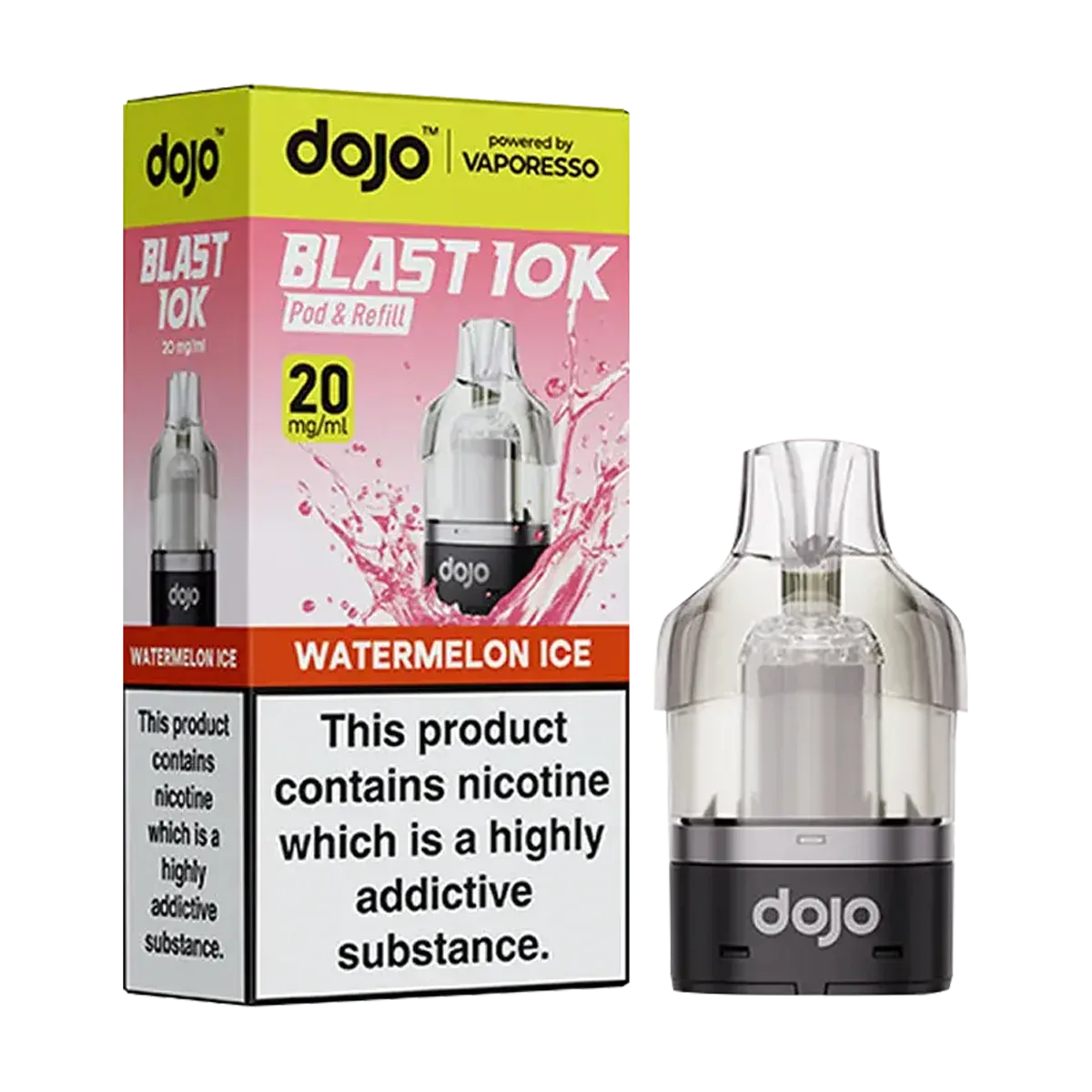 Watermelon Ice Dojo Blast 10K Refill Pack