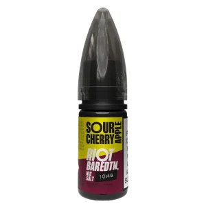 Sour Cherry apple by Riot Squad Nic Salts Bar Edtn