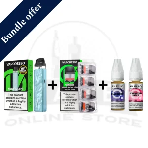 Vaporesso XROS 5 Mini Pod Kit + Pods + 2 Salts Vape Bundle