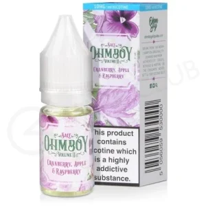 Cranberry, Apple & Raspberry Nic Salt E-liquid by Ohm Boy Volume II
