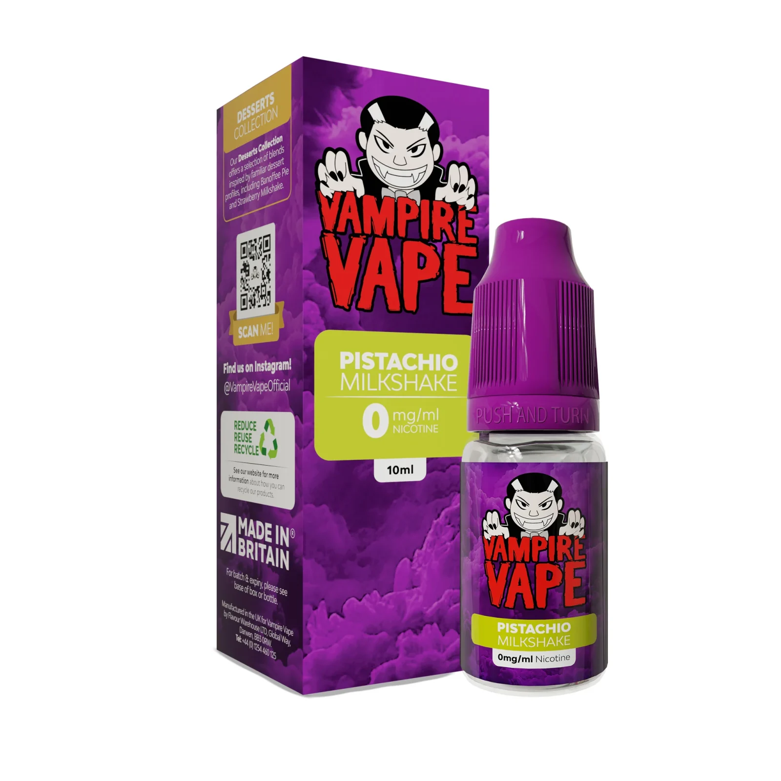 Vampire Vape - Pistachio Milkshake