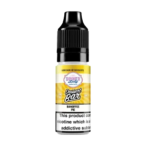 Banoffee Pie Nic Salt by Dinner Lady Dessert Bar Range