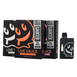 Half Bakd Sauced Collection THC Blend Disposable Vape 4G