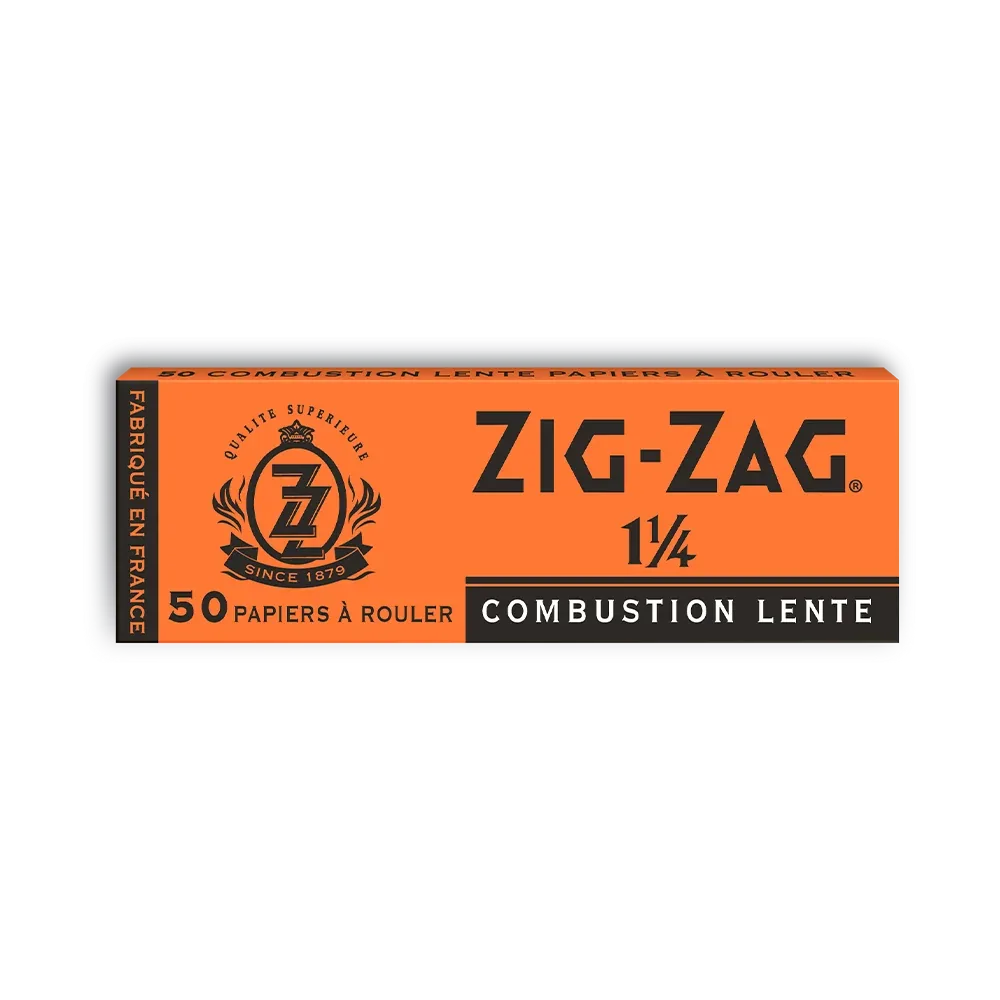 Zig-Zag | Orange Slow Burning 1 1/4"