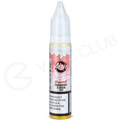 Strawberry Cream Nic Salt E-Liquid by Aisu Yoguruto