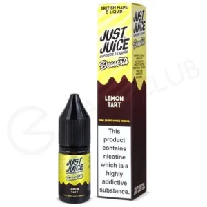 Lemon Tart Nic Salt E-Liquid by Just Juice Desserts