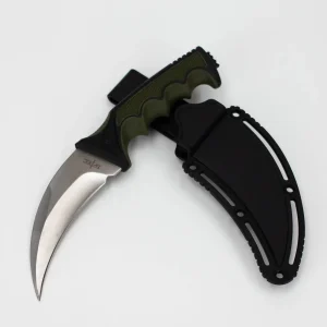 S-TEC - 9" Karambit Hunting Knife w/ Sheath