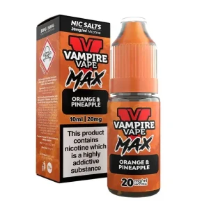 Vampire Vape Max Orange Pineapple 10ml Nic Salts