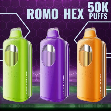 ROMO HEX 50,000 PUFFS DISPOSABLE (POD ONLY)