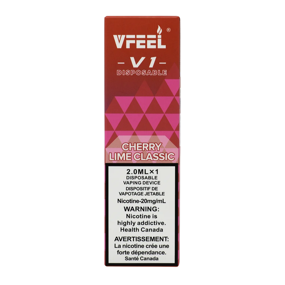 Vfeel V 6K Cherry Lime Classic 2ml 20mg