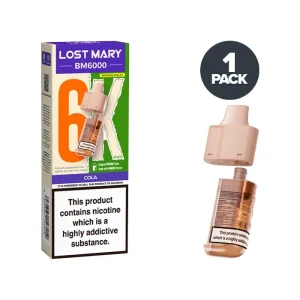 Cola Lost Mary BM6000 Refill Pack