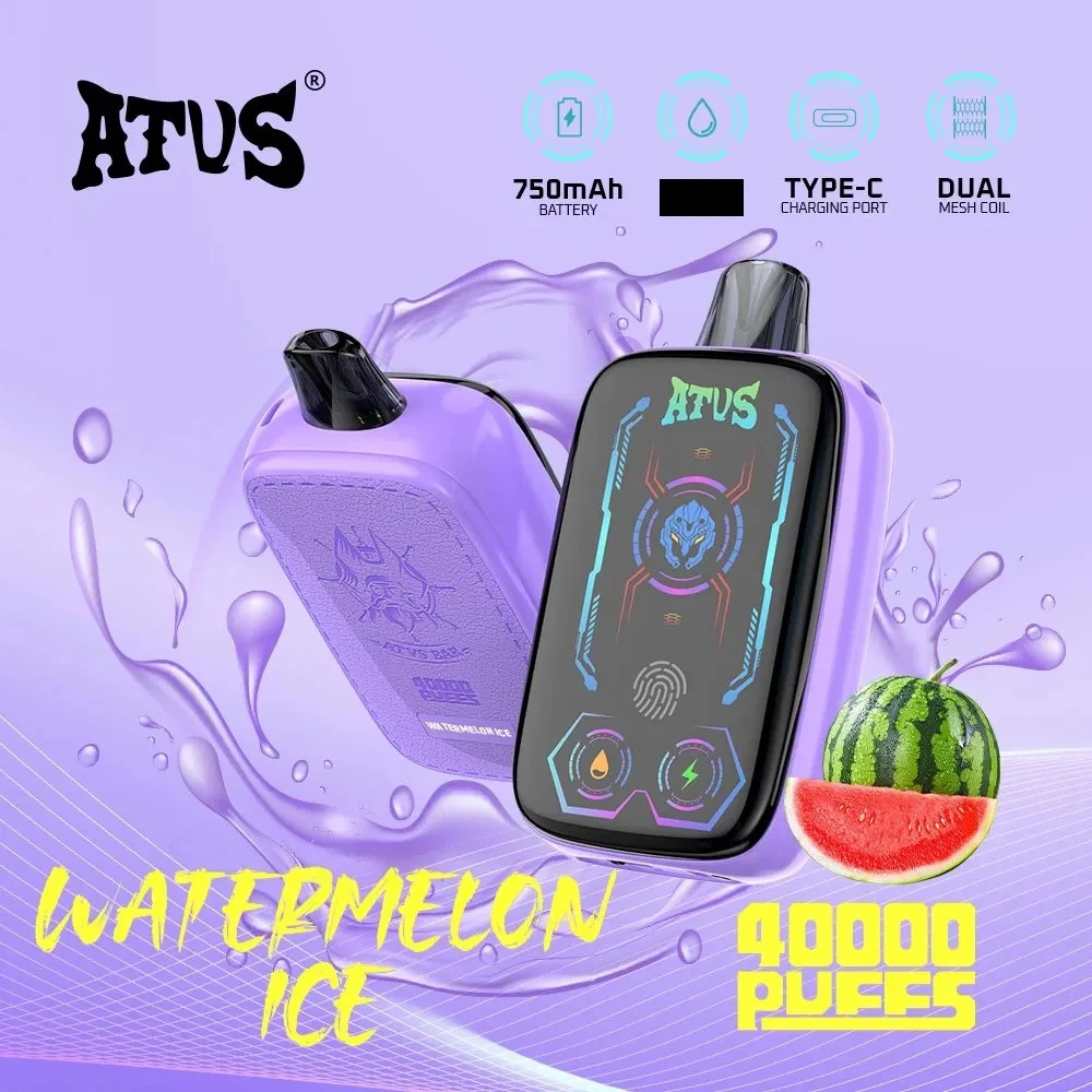 ATVS 40000 Puffs Dual Mesh Digital Screen Bulk Buy 40K Rechargeable Disposable Vapes Wholesale - Image 2