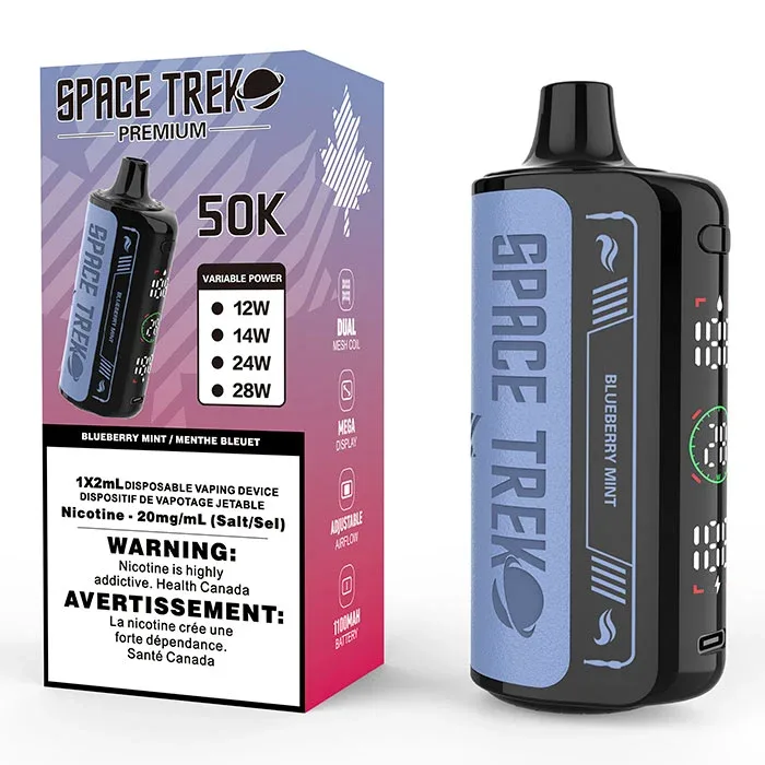 Space Trek Blueberry Mint 50k