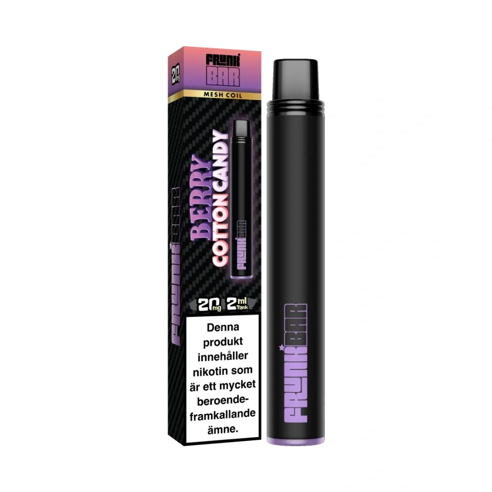 Frunk Bar – Berry Cotton Candy (20 mg, Engångs vape)