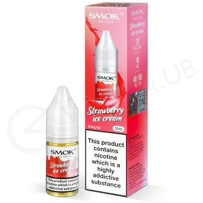 Strawberry Ice Cream Nic Salt E-Liquid by Smok