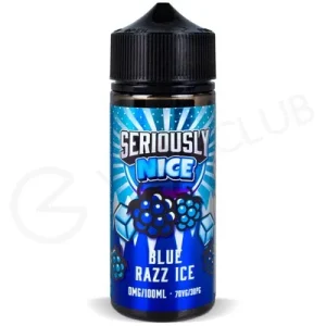 Blue Razz Ice Shortfill E-Liquid by Seriously Nice 100ml