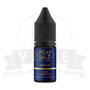 True Tobacco Pod Salt Origin 10ml Nic Salts