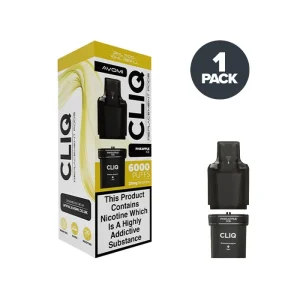 Pineapple Ice Avomi Cliq 6000 Prefilled Pods