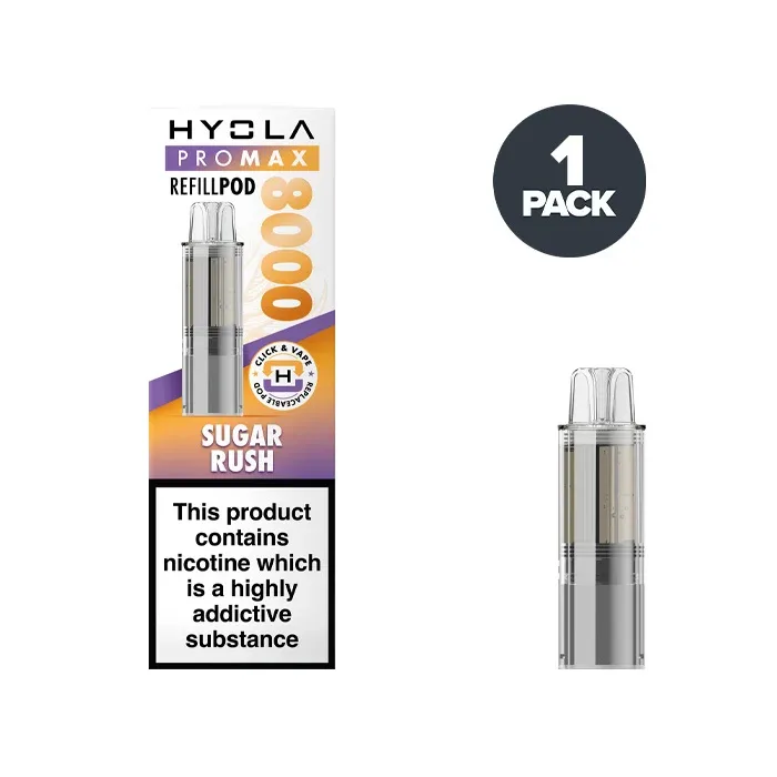 Sugar Rush Hyola Pro Max 8000 Prefilled Pods