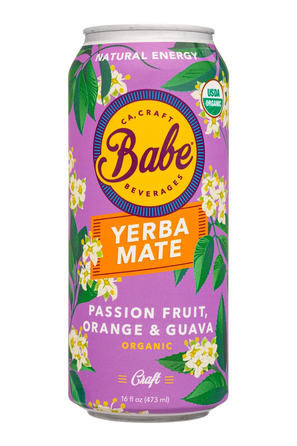 Yerba mate passionfruit, orange & guava 473ml